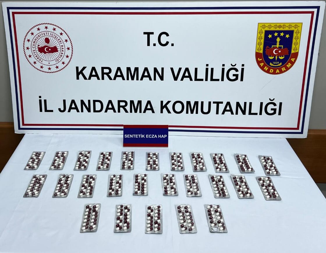 Karaman'da Uyuşturucu Operasyonu
