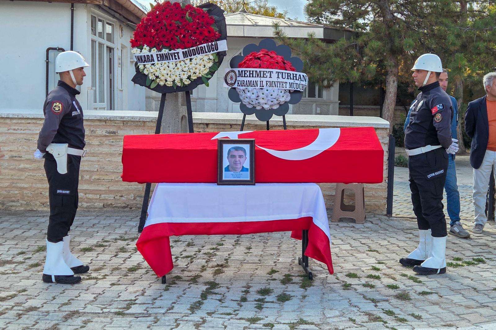 Kâzımkarabekir’de Polis Memuru Uğur Özdamar Dualarla Uğurlandı