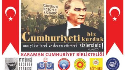 KARAMAN CUMHURİYET BİRLİKTELİĞİ ETKİNLİKLERİ