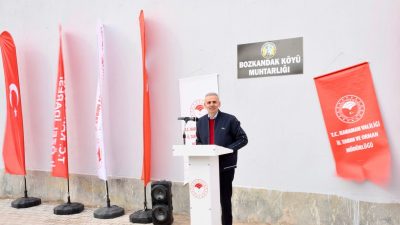 Valimiz Mehmet Fatih Çiçekli Bozkandak