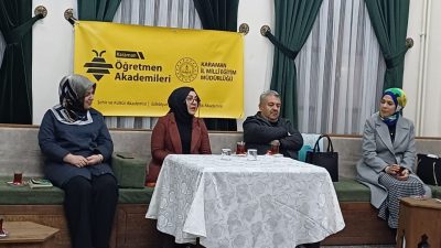 Karaman Öğretmen Akademisi’nde “Öğretmenler Yazar