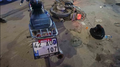 Ereğli’de Motosiklet Kazası: 2 Yaralı