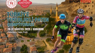TEKERLEKLİ PATEN TÜRKİYE ŞAMPİYONASINA KARAMAN EV SAHİPLİĞİ YAPACAK