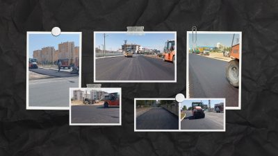 SICAK ASFALT ÇALIŞMALARI DEVAM EDİYOR