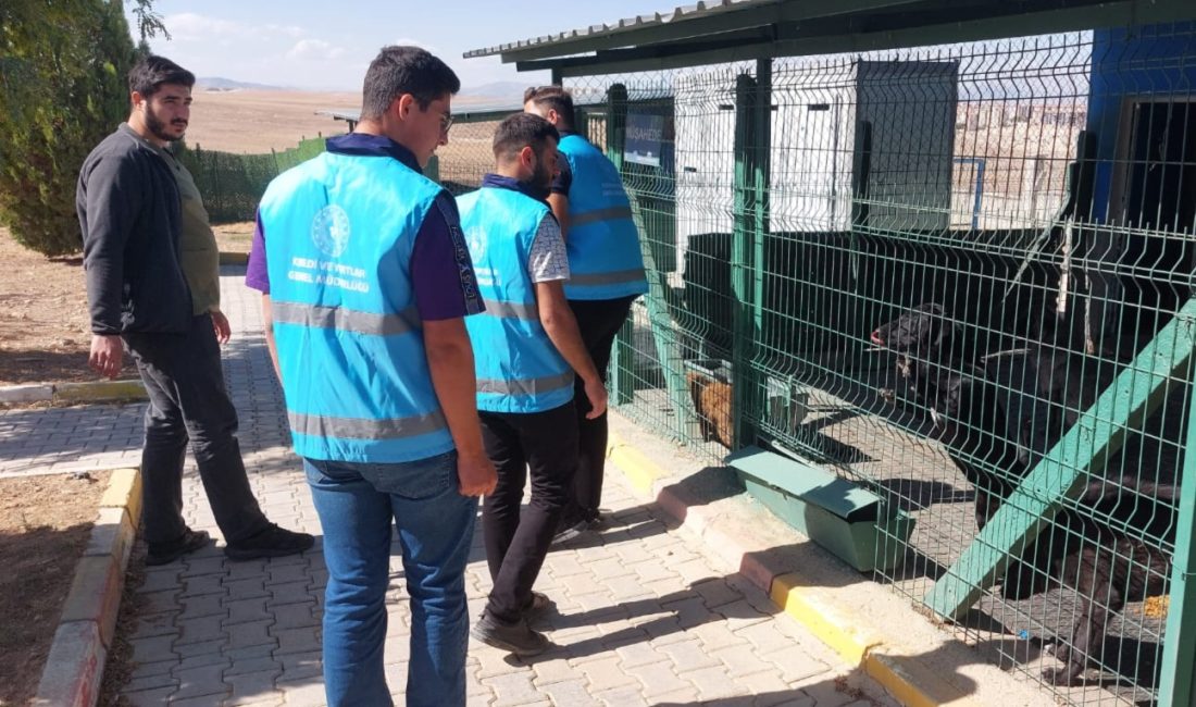 Karaman’da Karamanoğlu Mehmetbey Yurdu öğrencileri,