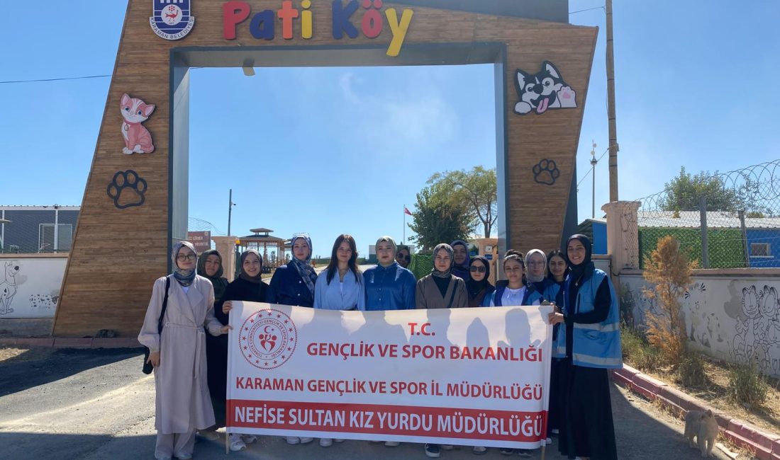 Yurt Öğrencilerinden Hayvan Sevgisini Pekiştiren Anlamlı Ziyaret