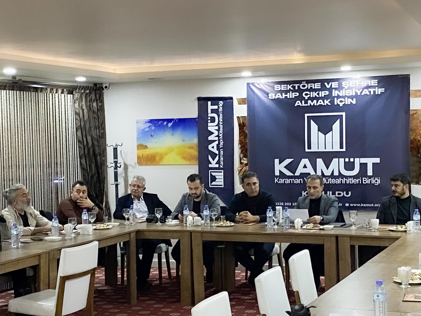 Karaman Yapı Müteahhitleri Birliği (KAMÜT) Resmen Kuruldu