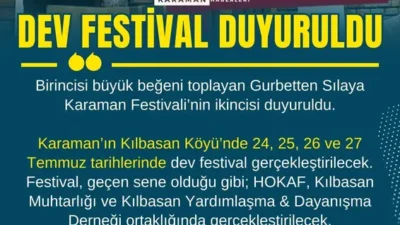 Karaman’ın Kılbasan Köyü, 2025 yılının