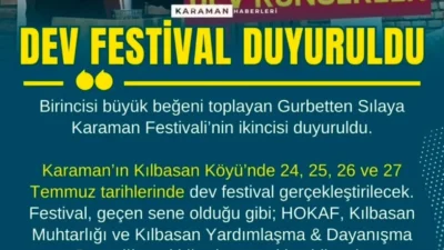 Karaman’ın Kılbasan Köyü’nde 2025 yılında