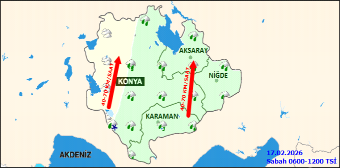 Karaman ve çevresi için 17
