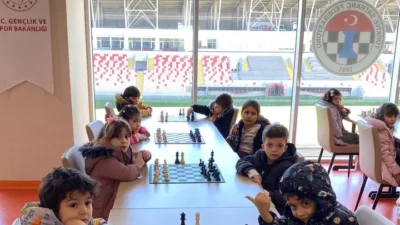 Karaman’da Nurcan Karakaya Anaokulu öğrencileri,