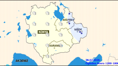 Karaman’da bugün (28 Şubat Cumartesi)