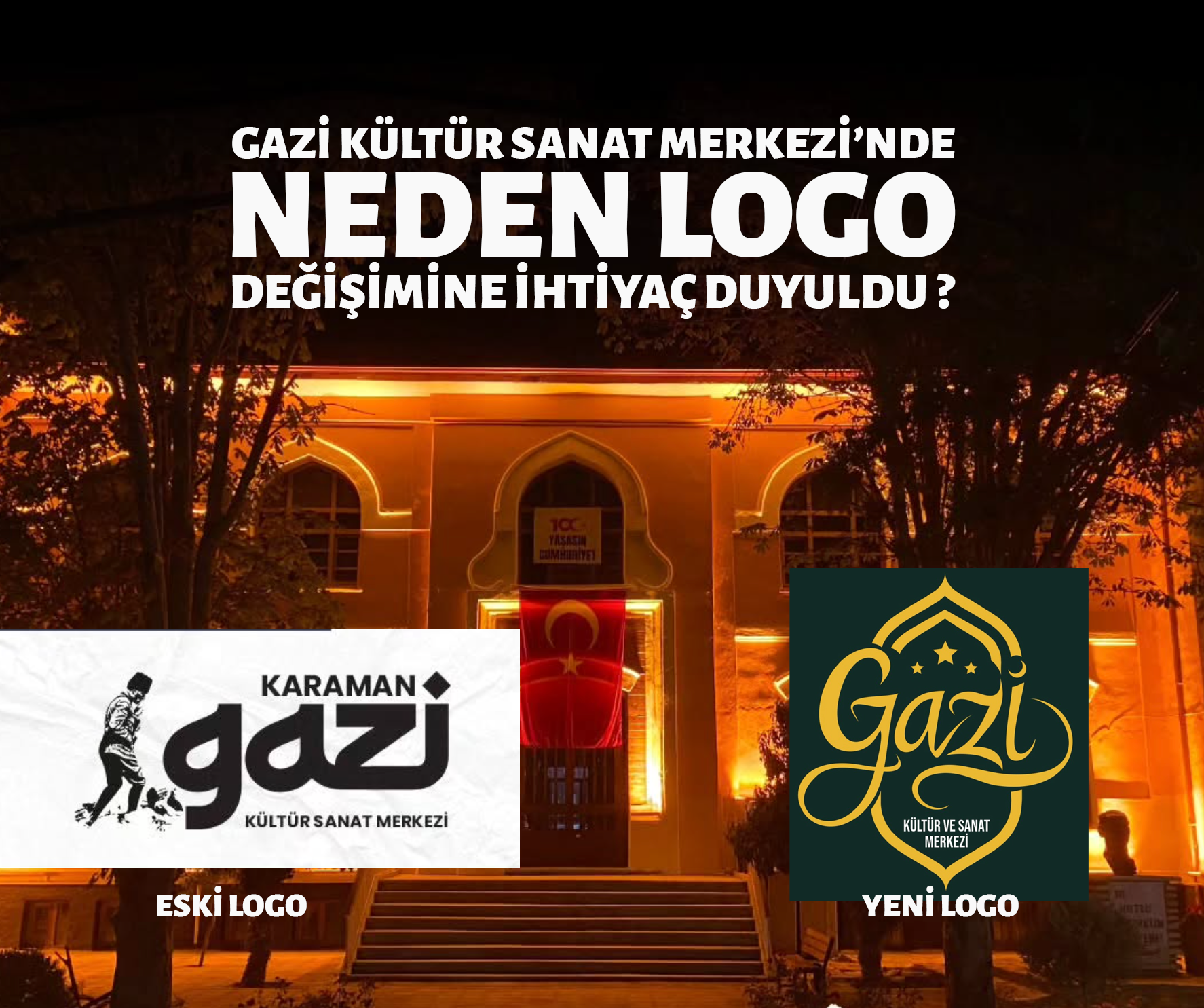 Gazi Kültür Sanat Merkezi’nde ki Logo Değişikliği Kimin Talebi, Kimin Rahatsızlığı?