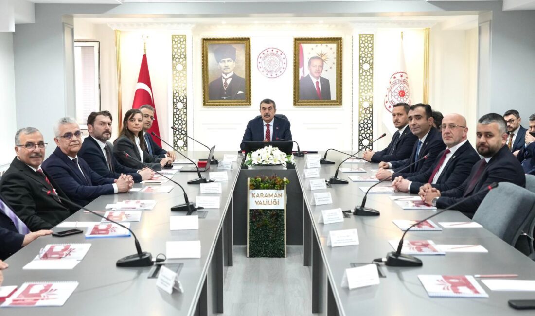 Karaman’da il genelindeki eğitim