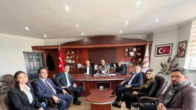 CHP Karaman İl Başkanlığı heyeti,