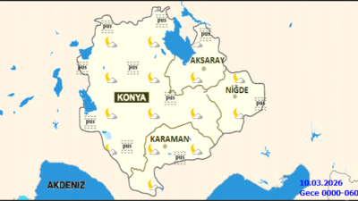 Meteoroloji Genel Müdürlüğü’nden alınan bilgilere