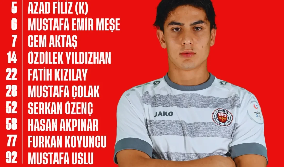 Karaman FK, Altınordu Karşısında Sahaya Çıkıyor: İlk 11 Belli Oldu 