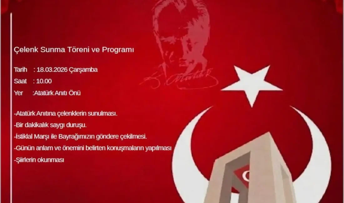 Ermenek’te, 18 Mart Çanakkale