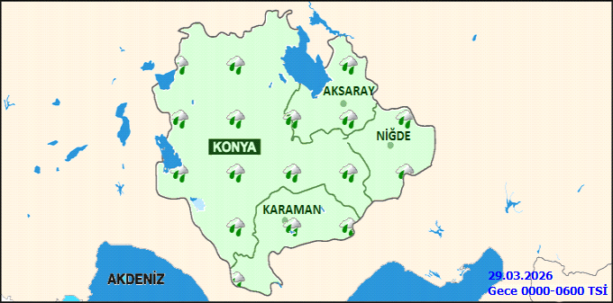 Karaman il genelinde hafta