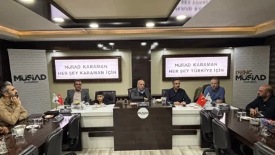 MÜSİAD Karaman, bu haftaki ‘Hasbihal