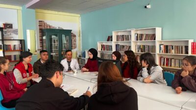 Karaman’da Sosyal Bilimler Lisesi öğrencileri,