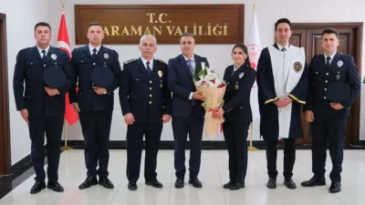 Karaman Valisi Hayrettin Çiçek, Polis