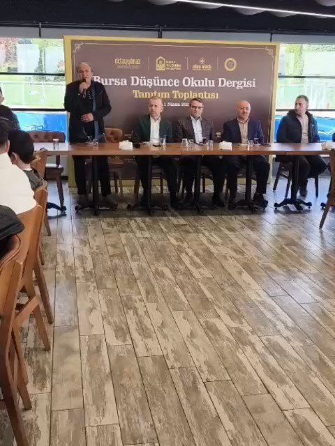 Bursa’da düzenlenen ‘Mâzîden Âtiye Bursa-Çanakkale’