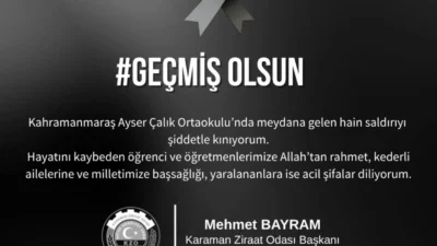 Karaman Ziraat Odası Başkanı Mehmet