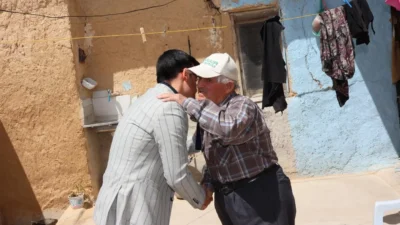 Karaman’ın Ayrancı ilçesinde Kaymakam Bünyamin