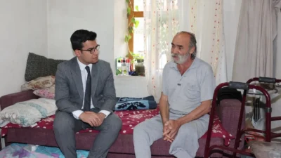 Karaman’ın Ayrancı ilçesinde Kaymakam Bünyamin