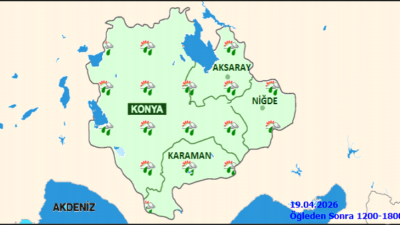 Karaman il genelinde 19 Nisan