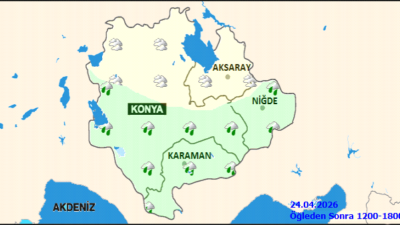 Karaman ve çevresi için 24