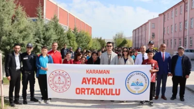 Karaman’ın Ayrancı ilçesinde, Kaymakam Bünyamin
