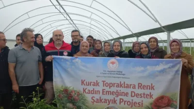 Karaman İl Tarım ve Orman Müdürlüğü tarafından yürütülen ‘Kurak Topraklara