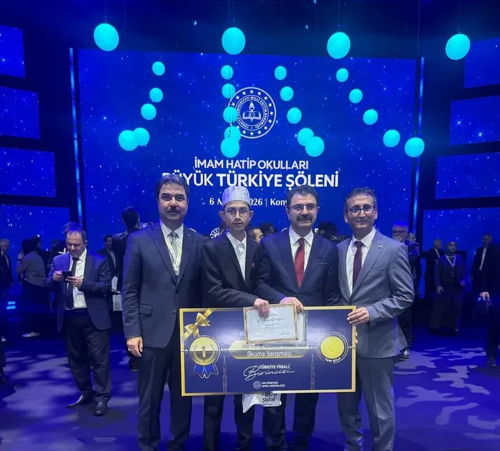 Karaman’ın Altın Sesi, Konya’da düzenlenen Genç Bilaller Ezan Okuma Yarışması