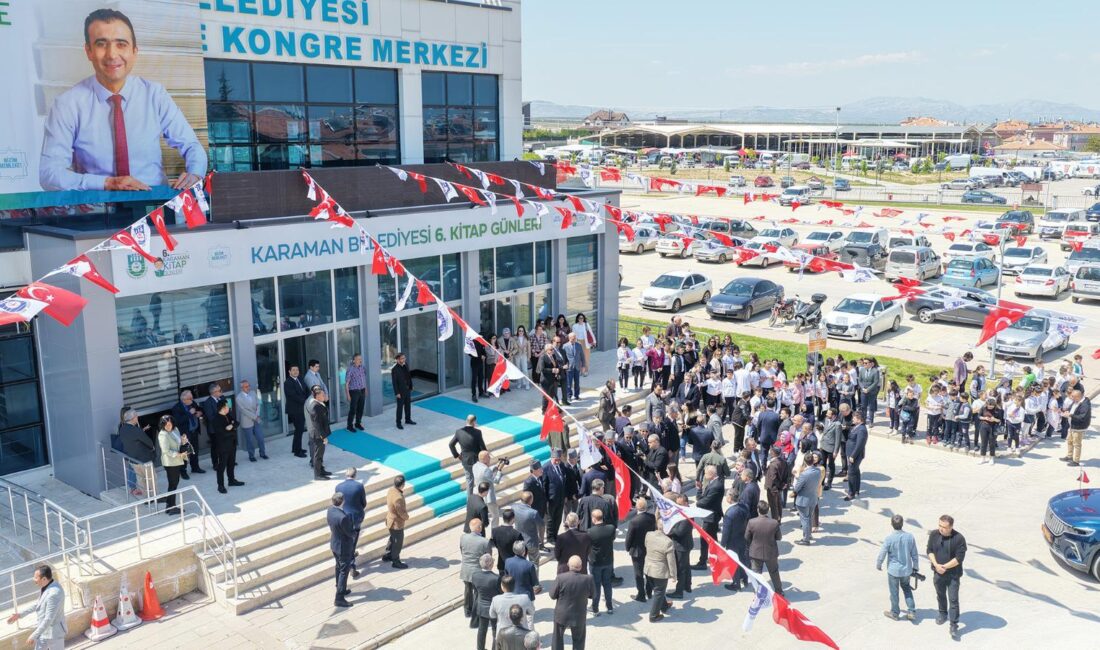 Karaman Belediyesi tarafından bu yıl altıncısı düzenlenen Kitap Günleri, kitapseverlerin