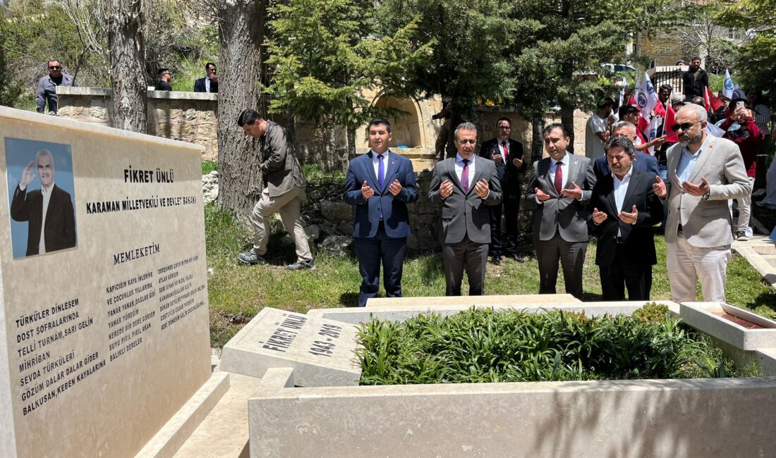 AK Parti Karaman Milletvekili Osman Sağlam, Balkusan Köyü’nde bulunan Karamanoğlu
