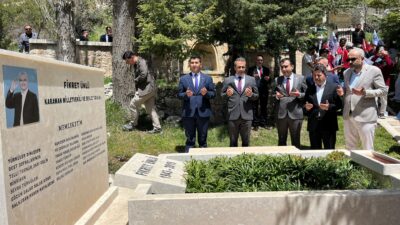 AK Parti Karaman Milletvekili Osman Sağlam, Balkusan Köyü’nde bulunan Karamanoğlu