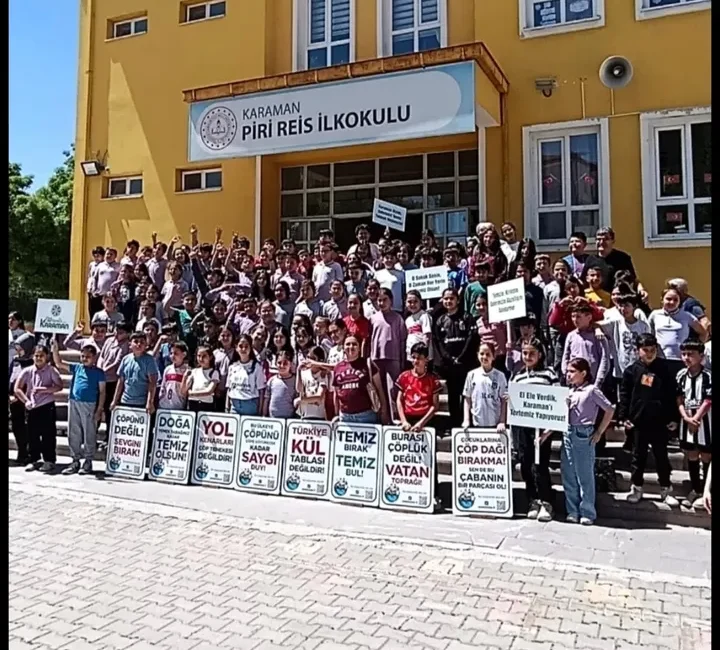 Karaman’da çevre bilincini artırmayı hedefleyen “Tertemiz Karaman Projesi” kapsamında dokuzuncu