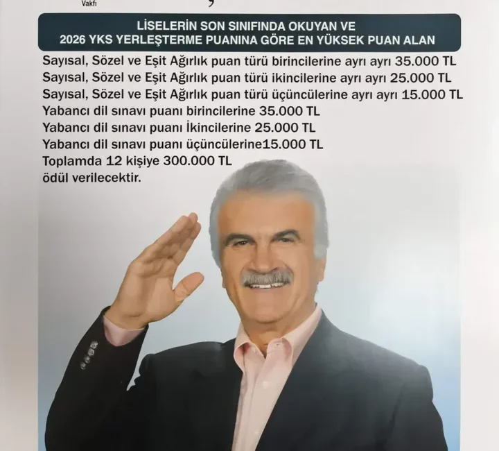 Ermenek Milli Eğitim Müdürlüğü, öğrencilerin akademik başarılarını teşvik etmek amacıyla