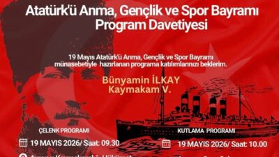 Ayrancı Kaymakamlığı, 19 Mayıs Atatürk’ü Anma, Gençlik ve Spor Bayramı
