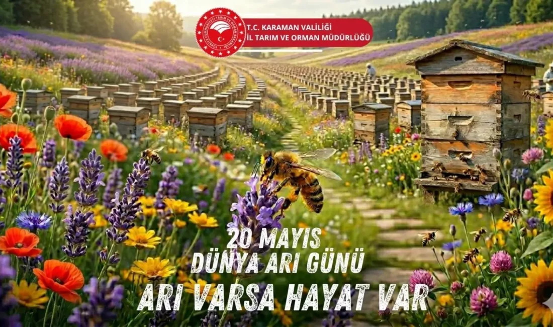 Karaman İl Tarım ve Orman Müdürlüğü, Dünya Arı Günü dolayısıyla