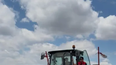 Karaman’ın Kazımkarabekir ilçesinde, tescilli lezzet olan Coğrafi İşaretli Kabak Çekirdeği