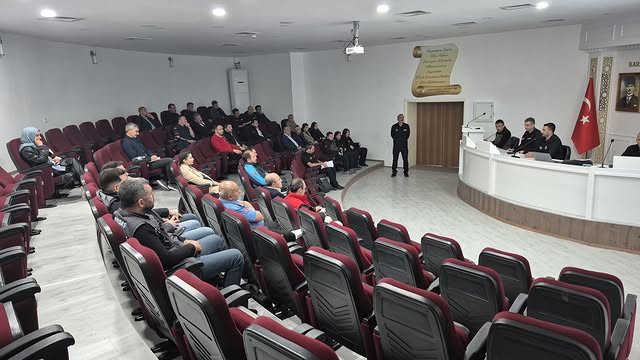 Karaman’da, orman yangınlarına müdahale ve kurumlar arası koordinasyonun güçlendirilmesi amacıyla