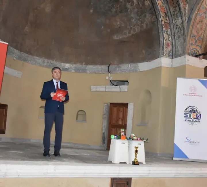 Karaman’da GençTek Akran Öğrenme Ekosistemi etkinlikleri kapsamında düzenlenen “Sahne Senin”