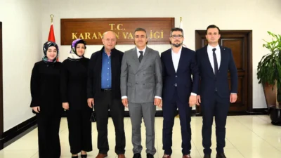 İçişleri Bakanı Mustafa Çiftçi’nin ağabeyi Mevlüt Çiftçi ile kızları Raziye