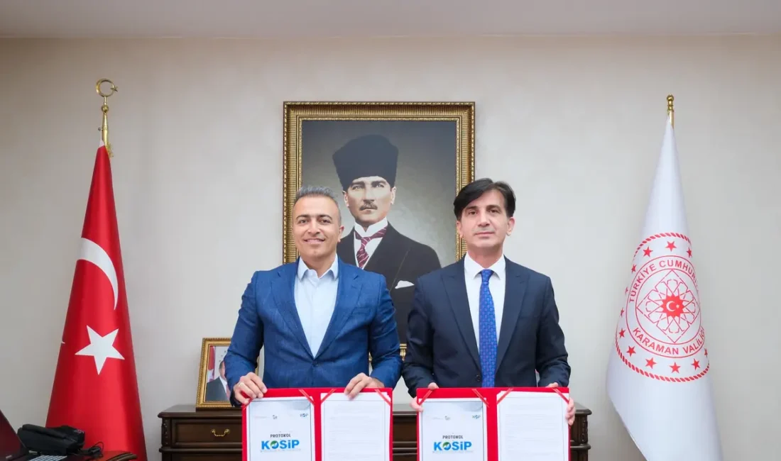 Karaman Valisi Hayrettin Çiçek’in katılımıyla, Konya Ovası Projesi (KOP) Bölge
