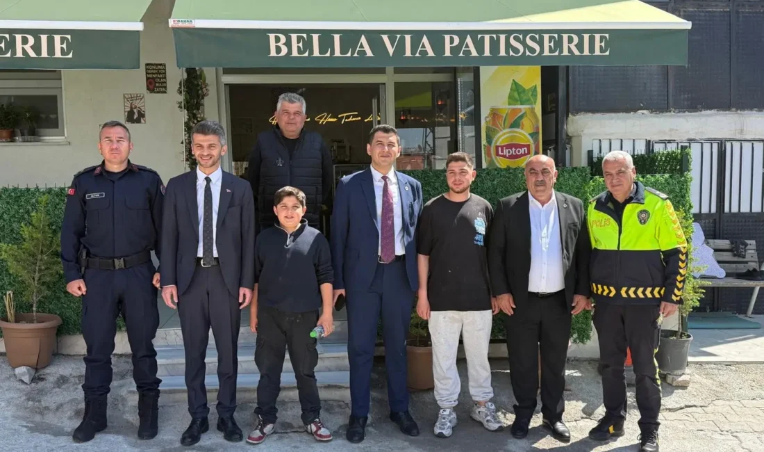 Ermenek Kaymakamı Uğur Muzaffer Çam, Güneyyurt Beldesi’nde faaliyet gösteren Bella