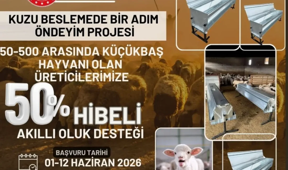 Karaman İl Tarım ve Orman Müdürlüğü, küçükbaş hayvancılıkla uğraşan üreticilere
