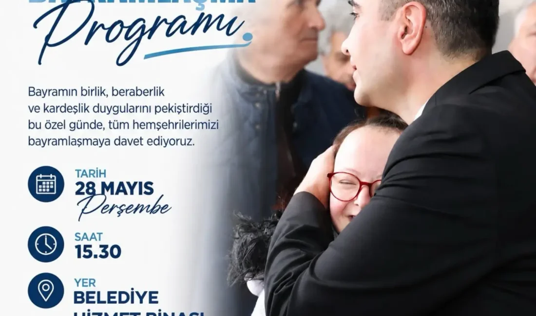 Karaman Belediyesi, Kurban Bayramı’nın ikinci günü düzenleyeceği bayramlaşma programını duyurdu.